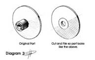 HPI Traction Control Hub
         Modification